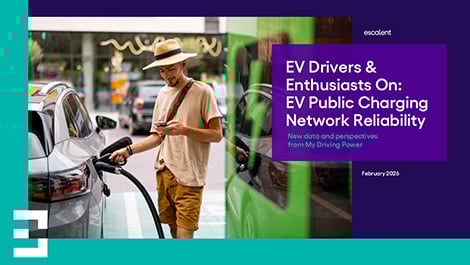 Cover image of Escalent's EV Drivers & Enthusiasts On: Public Charging Reliability white paper