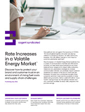 Cogent Syndicated 2022 Rate Increases in a Volatile  Energy Market Factsheet
