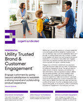 Utility Trusted Brand & Customer Engagement: Residential